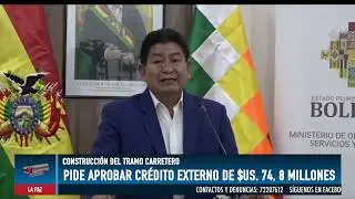 MINISTRO MONTA&Ntilde;O PIDE APROBAR CREDITO EXTERNO MILLONARIO PARA LA CONSTRUCCI&Oacute;N CARRETERO