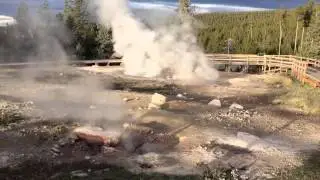 Red Spouter and A Fumarole