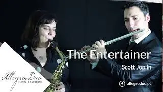 The Entertainer, Scott Joplin - Saxophone and Flute Duet