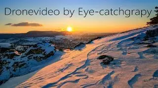 Landscape Drone Video | Swabian Alb Winter | Sunrise & Sunset