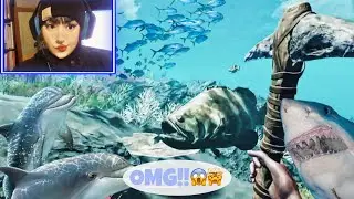 Stranded Deep Gamer girl Catches First COD in Fish Trap but watch to End!
