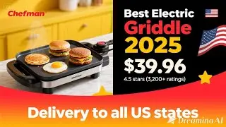Electric Griddle Review 2025 Best Affordable Flat Top Grill for Pancakes, Burgers & Eggs (Only $39)