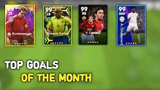 TOP GOALS OF THE MONTH 🎓💥 | eFootball 2024 Mobile