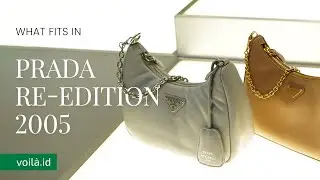 What Fits in Prada Re-Edition 2005 Bags + Comparison