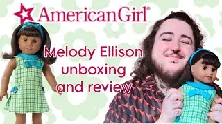 American Girl Melody Ellison historical doll unboxing and review