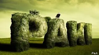 photoshop cc 3d rock text part 1
