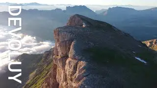 Rando bivouac & Vol T&ecirc;te de Lapras 2584 m massif du D&eacute;voluy Hautes-Alpes