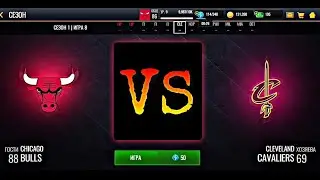 BULLS VS CAVALIERS |Nba Live Mobile|