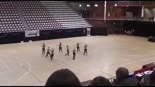 Twirlteam B runner up NK 2018