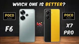 Poco F6 vs Poco X7 Pro 🔥 Gaming King Kaun? | Full Comparison