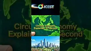 🌍 Circular Economy Explained in 30 Seconds | Ekonomi Sirkular #icestinstitute #shorts