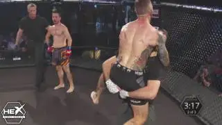 Raphael Scott's TKO of David Lescai at Hex 5