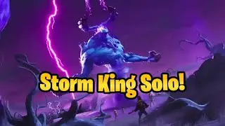 Fighting The (Canny Valley) Storm King SOLO!
