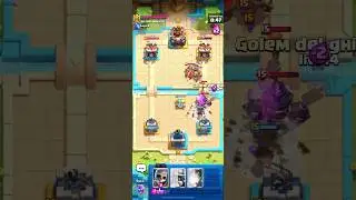 2.6 hog cycle vs Mega Knight hog deck #clashroyale #supercell #clash #games #mobilegaming