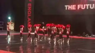 Red hot flames stardust