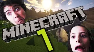 Carlos & Sara Play Minecraft - Part 1 [TechNewbs]