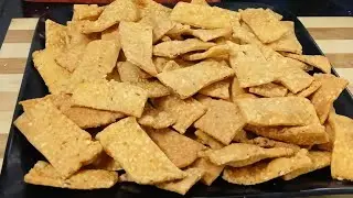 Tea Time Snacks/ बेसन की पापड़ी/ Evening Snacks 