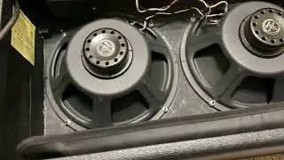 Swap to Jensen 100W Tornado Classic Speakers in Fender Twin Reverb 135 Watt Ultralinear