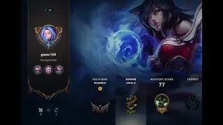 League Of Legends || no commentary || Ahri gameplay