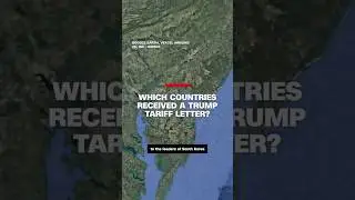 Which countries received a Trump tariff letter?