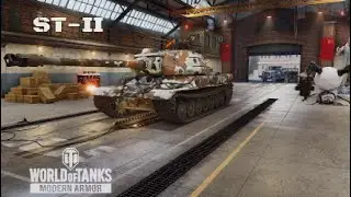 ST-II in Estepas: 7,6K DAMAGE: Wot console l world of tanks