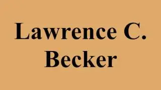 Lawrence C. Becker
