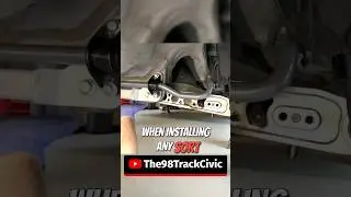 How to Install Rear Sway bar 🏎️ #civic #viral #mechanic