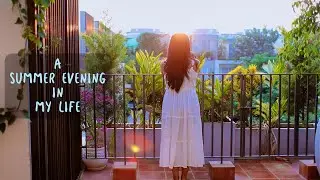 SUMMER NIGHT ROUTINE | Productivity | Self Care | Relaxing | Cooking | Aesthetically Pleasing
