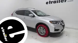 etrailer | Installing the ISSE Classic Snow Socks on your 2018 Nissan Rogue
