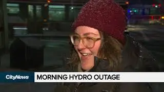 Large hydro outage in east end affected morning commute