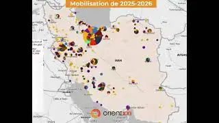 Iran. Cartographie d&rsquo;un soul&egrave;vement. Comparatif avec Femme, vie, libert&eacute; (2022&ndash;2023)
