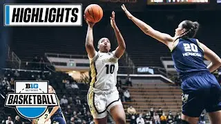Condensed Game: Georgia Tech at Purdue | Dec. 1, 2021 | Big Ten Women's Basketball