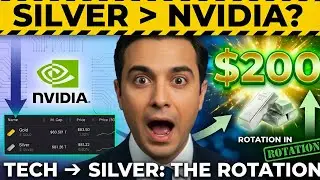 URGENT: SILVER SURPASSES NVIDIA? THE ROTATION OF THE CENTURY HAS BEGUN! ($200 Target Inevitable)