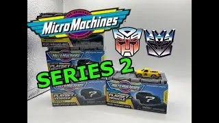 Micro Machines Transformers Mystery Vehicles Series 2 Unboxing! #2