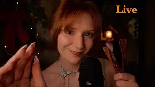 ASMR😴Kisses,Face Tracing,Honey spoon,Plucking,Spit paint,Wooden makeup,Head massage,Jellyfish🪼
