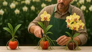 With just this one fruit, propagate thousands of orchids extremely quickly!