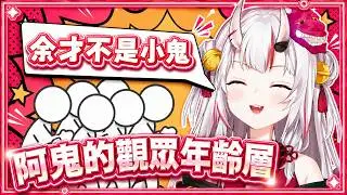 【百鬼あやめ 精華】阿鬼的觀眾年齡層&聽說觀眾都會像主播?
