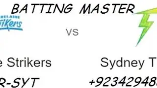 Big Bash League 2018_2019 Match 28 Prediction ADS VS SDT