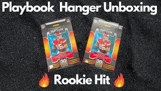 Panini Playbook Hanger Dual Unboxing!! Rookie Hit!!!!