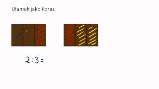 Ułamek jako iloraz