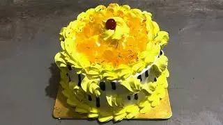 Pineapple🍍filling for cake recipe simple pineapple cake recipe #cake #pineapple  