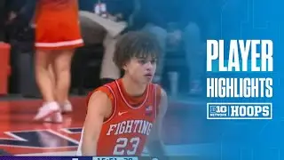 Keaton Wagler 22 PTS 8 AST 5 REB vs. Washington | Illinois Basketball | 01/29/2026
