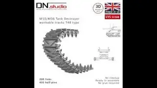 DN Studio 3D printed tank tracks (Review)