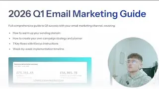2026 Q1 Email Marketing Guide (90 Day Klaviyo Action Plan)