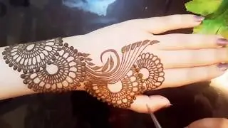 EASY Arabic Mehndi Design Tutorial