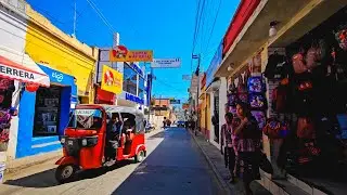 Las CALLES de San Ildefonso Ixtahuac&aacute;n, pueblo m&aacute;gico de Huehuetenango, Guatemala.