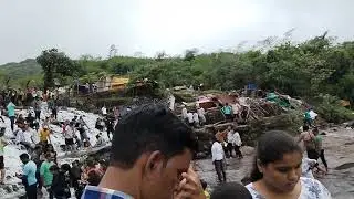 Bushi Dam waterfall