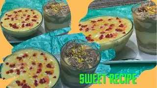 Mango Custard with biscuits|Super creamy summer dessert recipe |creamy chocolate custard|@aimlife2714
