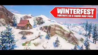 Fortnite: Winterfest Cinematic Edit (2024 CH6 Snow Map!)