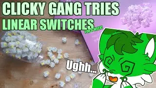 CLICKY GANG Tries LINEAR SWITCHES for a WEEK! (ft. @Amiro05 )